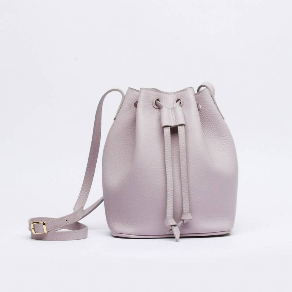 NEW MESCH women's madison bucket bag in lilac